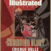 Chicago Bulls Michael Jordan, 1998 Nba Champions Sports Illustrated Cover Poster