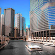 Chicago River Poster