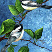 Chickadees Poster