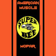 Chrysler Dodge Super Bee Poster