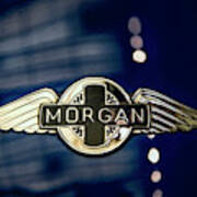 Classic Morgan Name Plate Poster