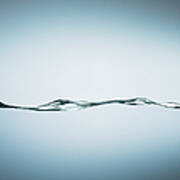 Close Up Of Rippling Water Poster