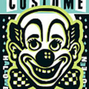 Clown Halloween Costume Poster