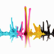 Cmyk Printing Ink Poster