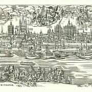 Cologne On The Rhine In 1530 Creator Poster