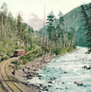 Colorado Needle Mountains, Canon Of The Rio Ias Animus Poster