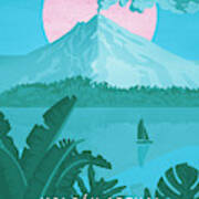Costa Rica Travel Poster Poster