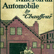 Cover Design For Two Thousand Miles On An Automobile Poster