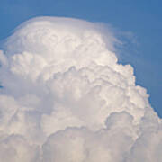 Cumulus Cloud And Blue Sky Poster