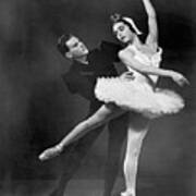 Dancers Maria Tallchief And Andre Poster