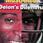 Deion Sanderss Dilemma Sports Illustrated Cover Poster