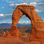 Delicate Arch Sunset 4707 Poster
