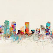 Denver Colorado Skyline Poster