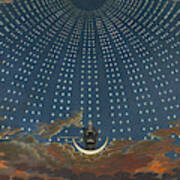 Design For The Magic Flute - The Hall Of Stars In The Palace Of The Queen Of The Night Poster