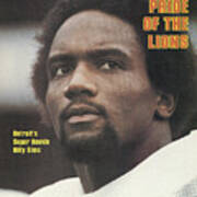 Detroit Lions Billy Sims Sports Illustrated Cover Poster