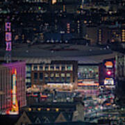 The Fox Theatre And Little Caesars Arena Poster