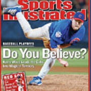 Do You Believe Kerry Wood Leads The Cubs Into Magical Sports Illustrated Cover Poster