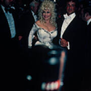 Dolly Parton And  Sylvester Stallone Poster