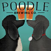 Double Poodle Brewing Poster