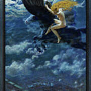 Dream Idyll A Valkyrie By Edward Robert Hughes Poster