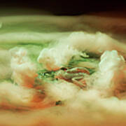 Dry Ice And Smoke In Colour Poster