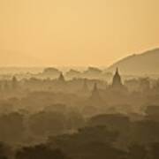 Early Morning Bagan Poster