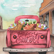 Easter Truck I Poster