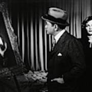 Edward G. Robinson And Joan Bennett In The Woman In The Window -1944-. Poster