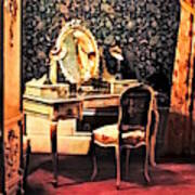 Elegant Victorian Bedroom Poster