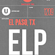 Elp El Paso Luggage Tag Ii Poster