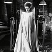 Elsa Lanchester In The Bride Of Frankenstein -1935-. Poster
