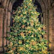 Ely Cathedral Christmas Tree 2018 Poster