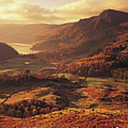 England, Lake District, Thirlmere Poster