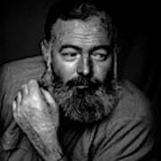 Ernest Hemingway Poster