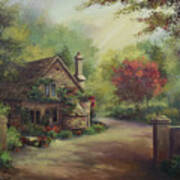 European Cottage I Poster
