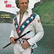 Evel Knievel, Motorcycle Daredevil Sports Illustrated Cover Poster