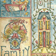 Faith - Family - Home Poster