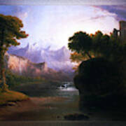 Fanciful Landscape By Thomas Doughty Poster