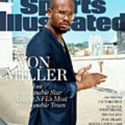 Fashionable 50 Denver Broncos Linebacker Von Miller Sports Illustrated Cover Poster