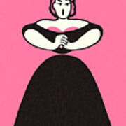 Female Opera Singer Poster
