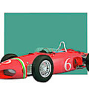 Ferrari 156 Shark Nose 1961 Poster