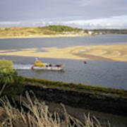 Ferry Boat River Camel Padstow Cornwall Poster