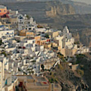 Fira, Santorini, Greece Poster