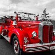 Fire Engine Poster