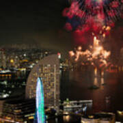 Fireworks Of Yokohama 2 Poster