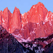 First Light, Mount Whitney Poster