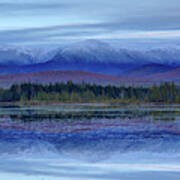 First Snow From Cherry Pond Poster