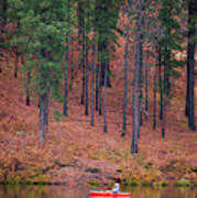 Fishing Fenton Lake Poster