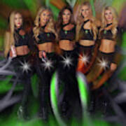 Five Star Monster Energy Girls Poster