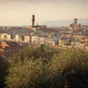 Florence Italy Cityscape Poster